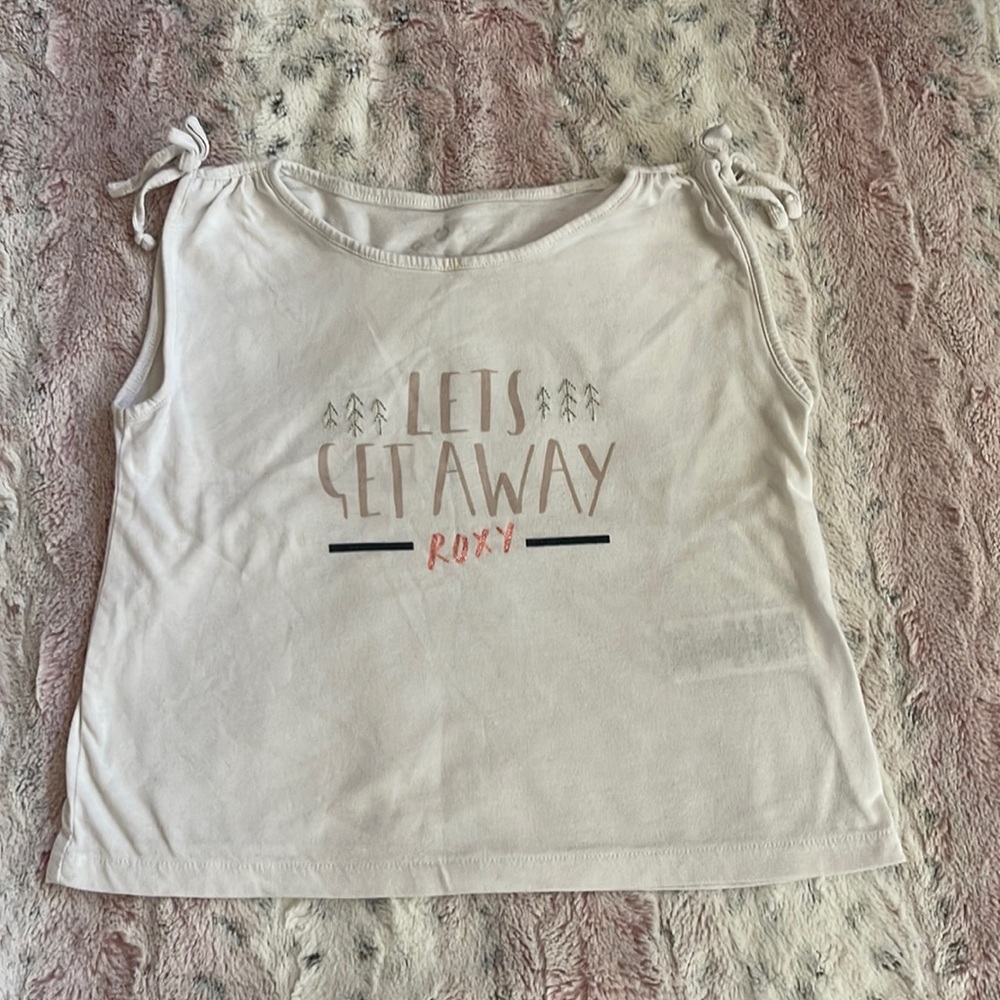 Roxy “Let’s Get Away” shirt kids size S